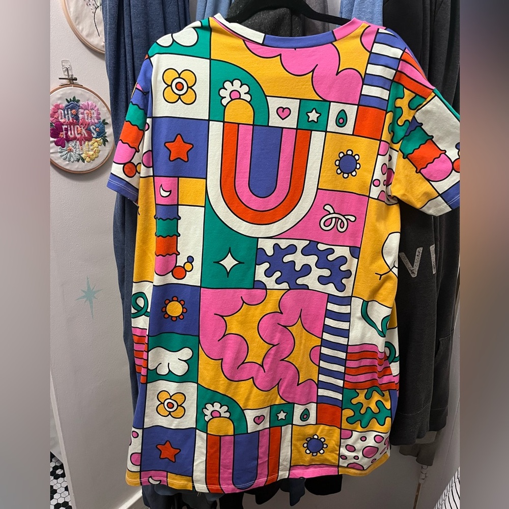 NOOWORKS Tee Dress in Wormiverse